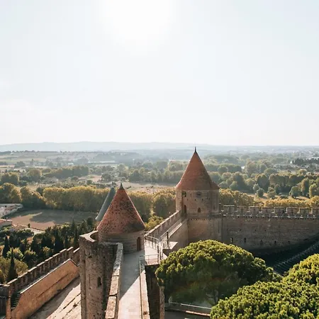 Confort ! Climatisation, Centre-ville, Parking, Terrasse, Wifi, Netflix Lägenhet Carcassonne